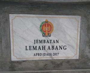 Jalan dan Jembatan Lemah Abang